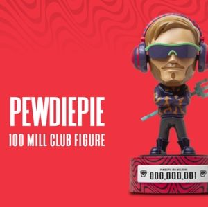 ISO!!!!Pewdiepie 100 Mil Figurine!!!